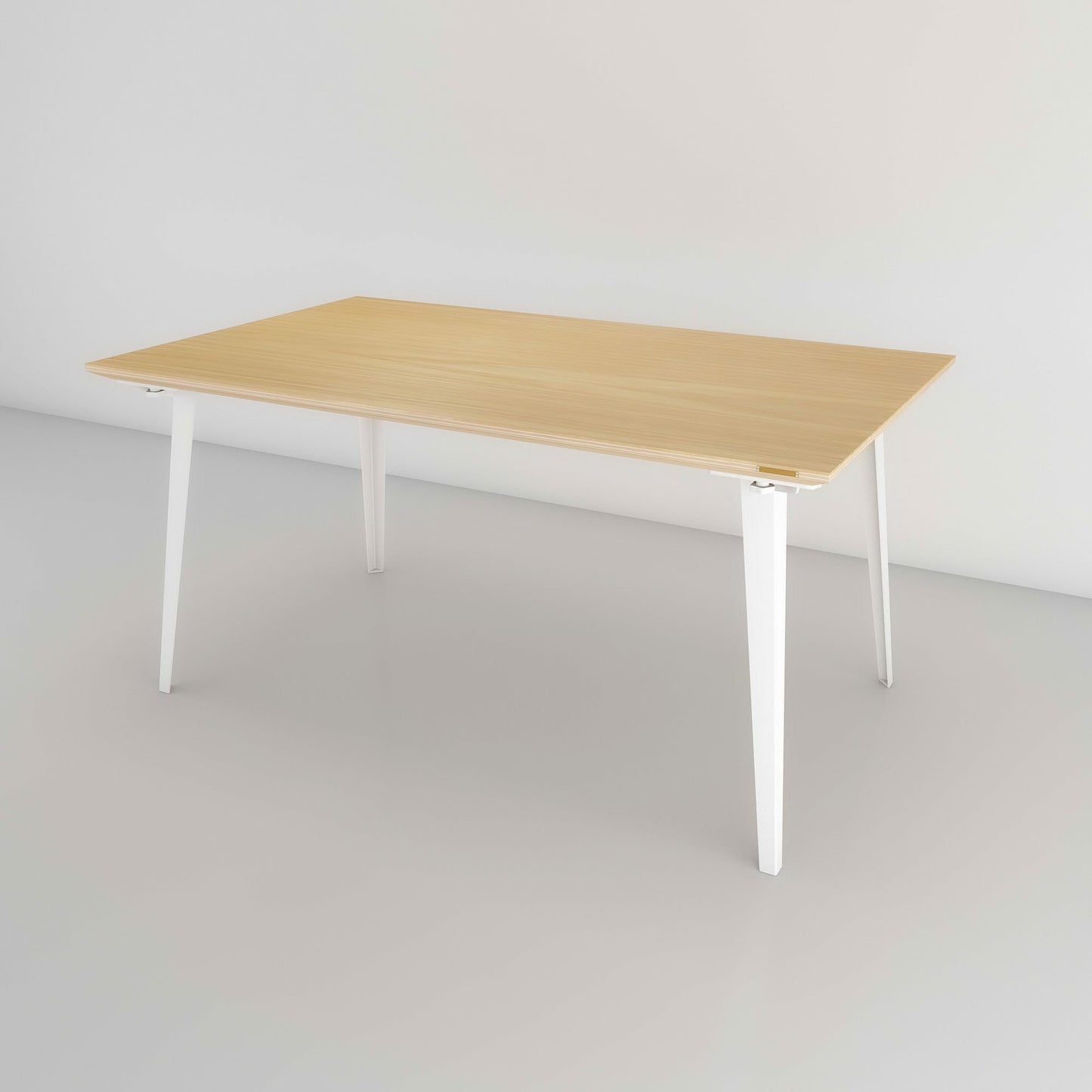 Serenity Dining Table (5x3 feet) - White Oak Veneer