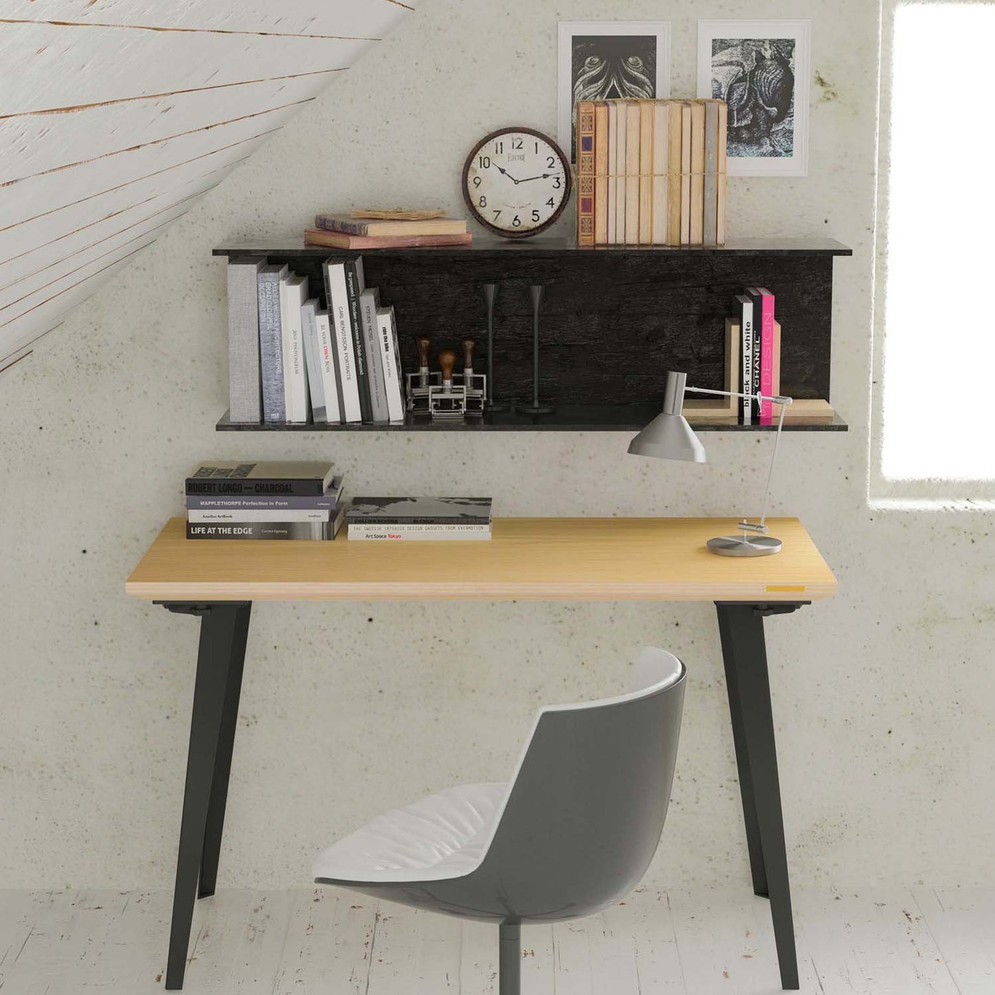 Takeshi Desk (4x2 feet) - White Oak