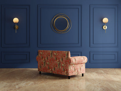 Modern 3-Seater Sofa With Sleek Metal Legs