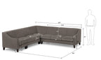 Austin Sectional Sofa 6 Seater