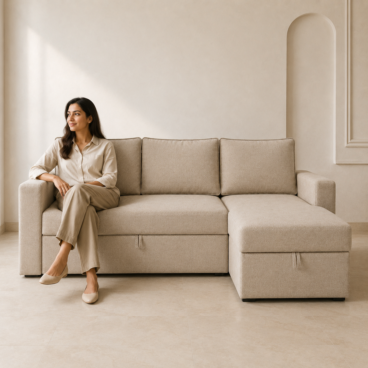 Pearth Sofa Bed — 01 Pearth 2+L