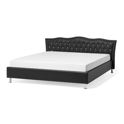 Lyanna Upholstered Bed Without Storage In Leatherette