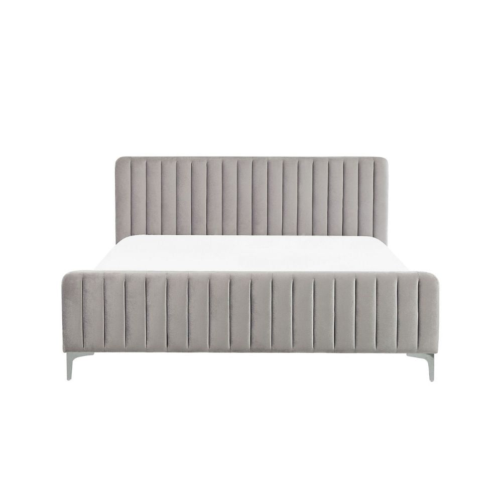 Rome Upholstered Bed Without Storage In Suede
