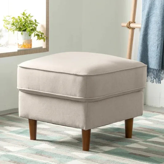 Opulence Ottoman In Suede