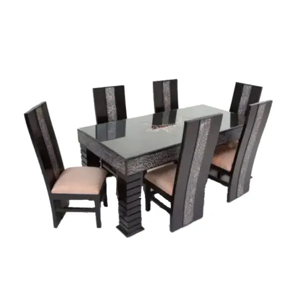 Trestle Vogue Dining Set - 6 Seater