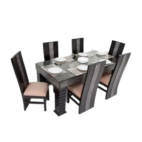 Trestle Vogue Dining Set - 6 Seater