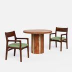 Luis-Kiyomi Dining Table Set - 2, 4 & 6 Seater/ All sizes