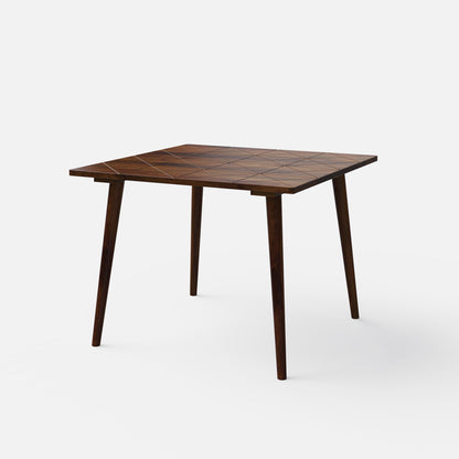 Helena-Flora Walnut Dining Table Set - 4 & 6 Seater - All Sizes