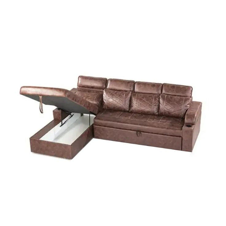 Modern Style Sofa Cum Bed With Lounger