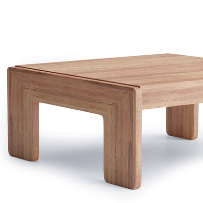 Nordhaven Coffee Table - Solid Walnut/Teak/Oak Wood (Square)