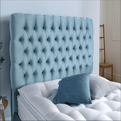 Unicorn Upholstered Bed Without Storage In Suede