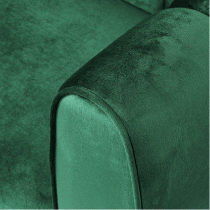 Bobran Modern Sofa Set in Suede