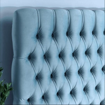 Unicorn Upholstered Bed Without Storage In Suede