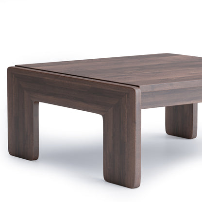 Nordhaven Coffee Table - Solid Walnut/Teak/Oak Wood (Square)
