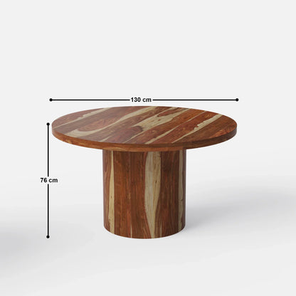 Luis-Lidia Dining Table Set with Premium Trimming -  2, 4 & 6 Seater/ All sizes