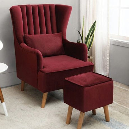 Mythical Muse back Wing Chair