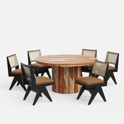 Luis-Jean Dining Table Set - 2, 4 & 6 Seater/ All sizes