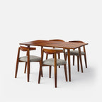Helena-Arendt Dining Table Set- 4 & 6 Seater/ All sizes