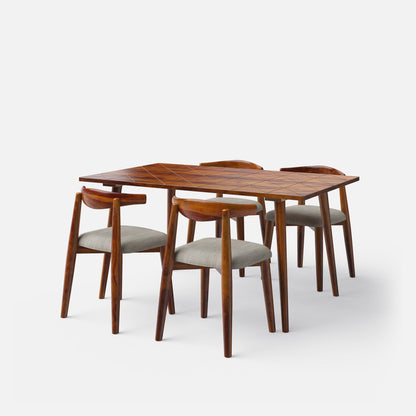 Helena-Arendt Dining Table Set- 4 & 6 Seater/ All sizes