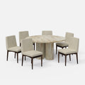 Amor-Lidia Dining Table Set - 2, 4 & 6 Seater/ All sizes