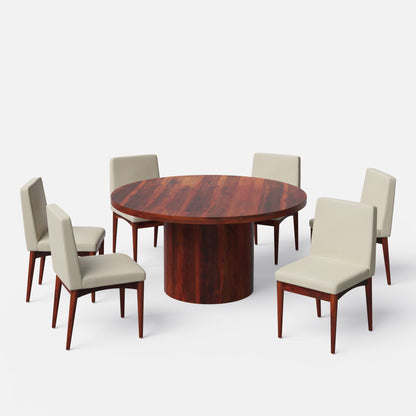 Luis-Lidia Dining Table Set - 2, 4 & 6 Seater/ All sizes