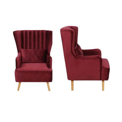 Mythical Muse back Wing Chair