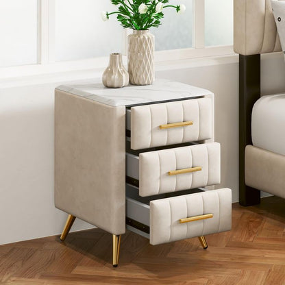 Blissful Boudoir Bed Side Table 3 Drawer