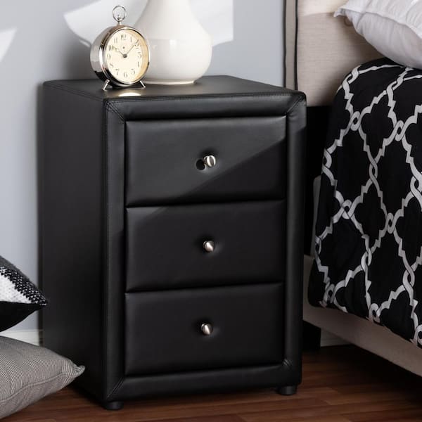 Harmony Haven Bed Side Table 3 Drawer