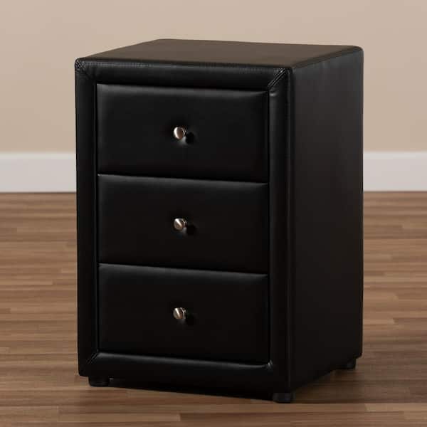 Harmony Haven Bed Side Table 3 Drawer