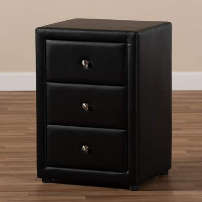 Harmony Haven Bed Side Table 3 Drawer