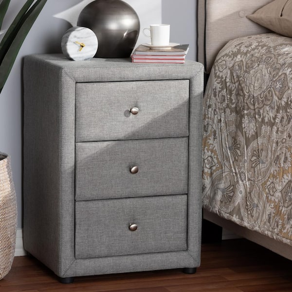 Harmony Haven Bed Side Table 3 Drawer