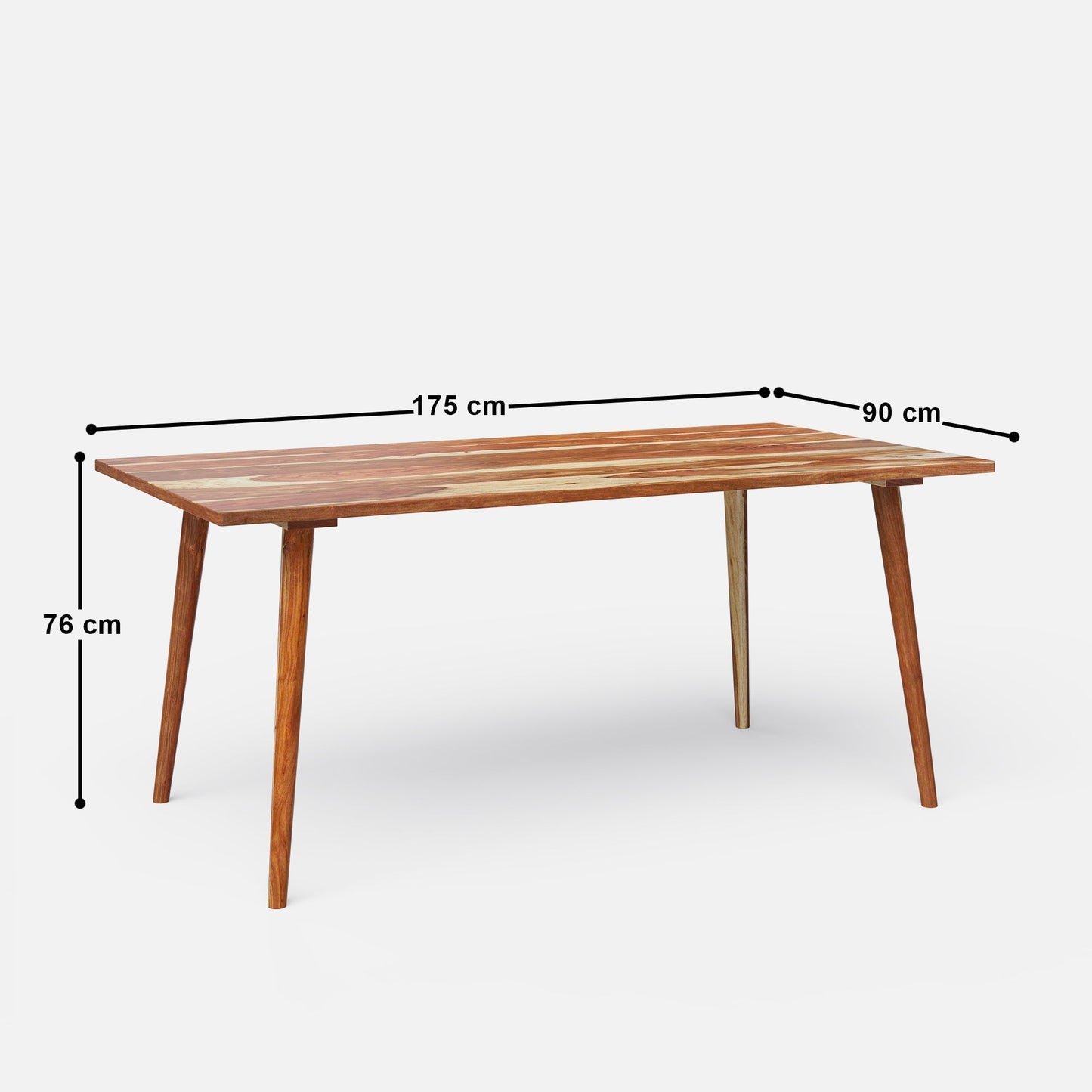 Helena Plain Top Dining Table - 6-8 seater/175 cm