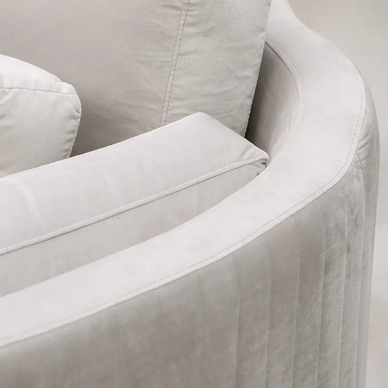 Minta Style Sofa Set In Velvet