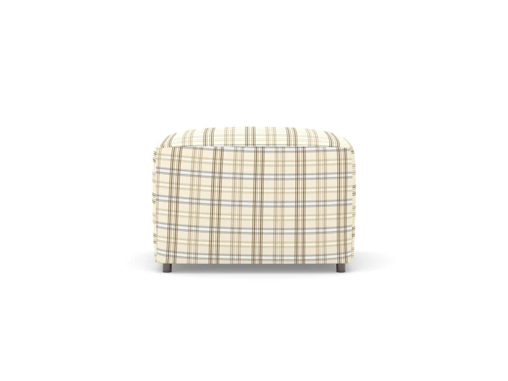 Pouffe Fabric Ottoman