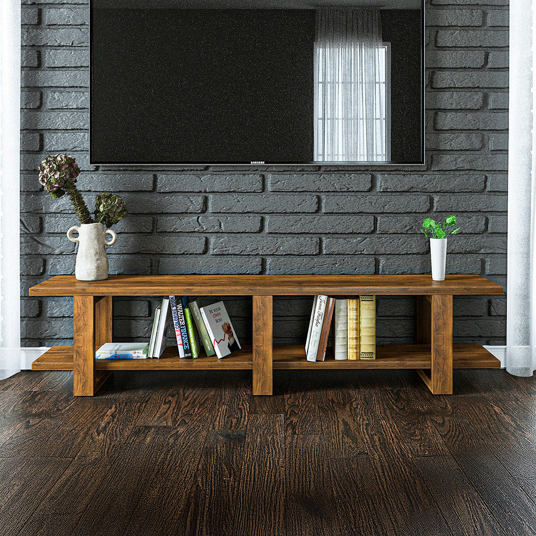 Harmony Console - TV Unit - Solid Teak Wood
