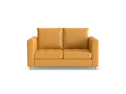 Zinc 2 Seater Artificial Leather Sofa