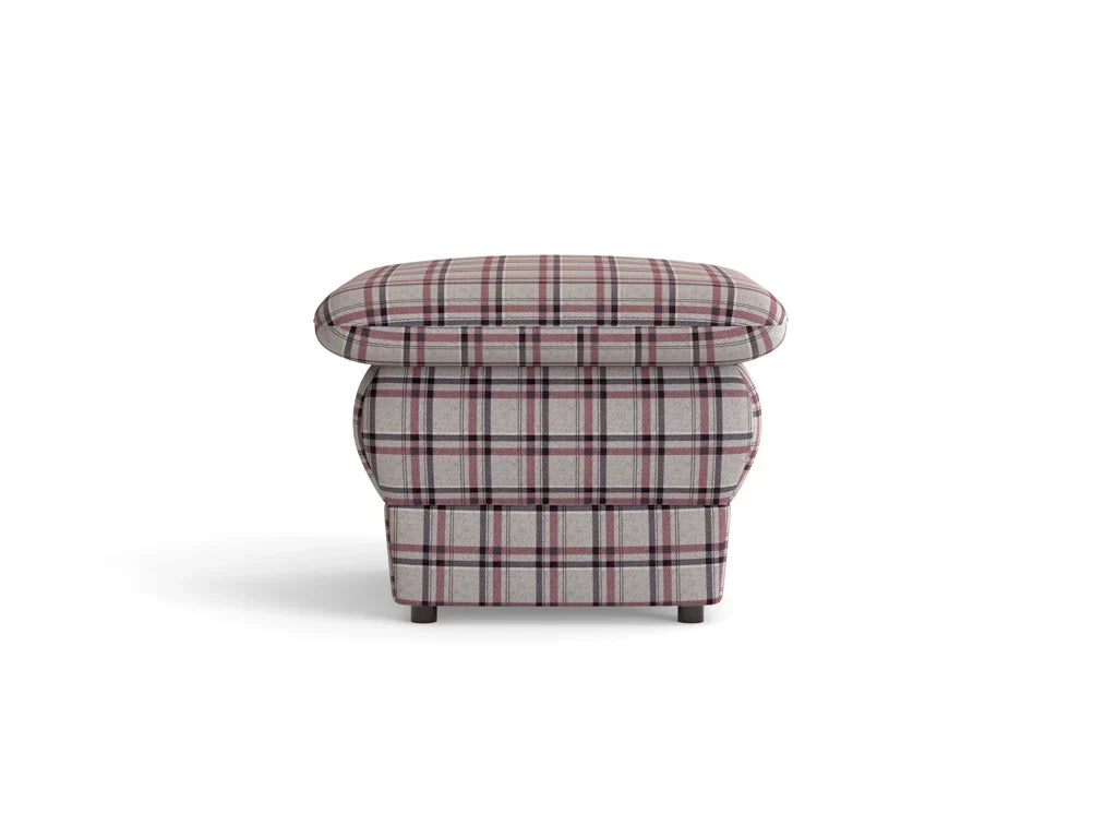 Chiffon Fabric Ottoman