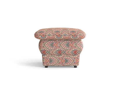 Chiffon Fabric Ottoman