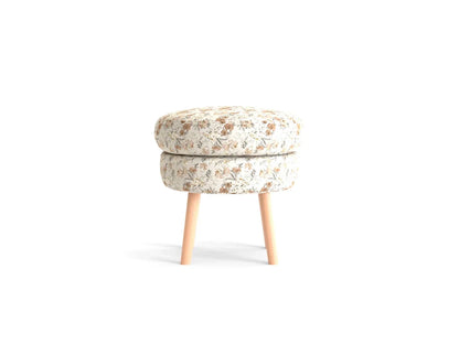 Moon Fabric Ottoman