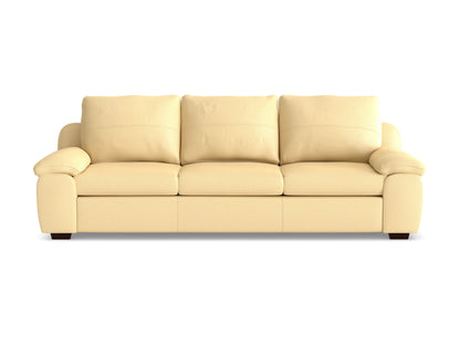 California 4 Seater Leather Sofa