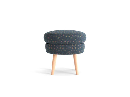 Moon Fabric Ottoman
