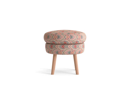 Moon Fabric Ottoman