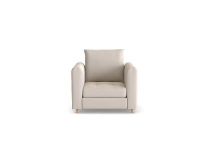 Zinc 1 Seater Leather Sofa