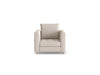 Zinc 1 Seater Leather Sofa