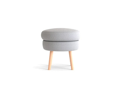 Moon Fabric Ottoman