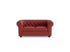 Chesterfield 2 Seater Artificial Leather Sofa