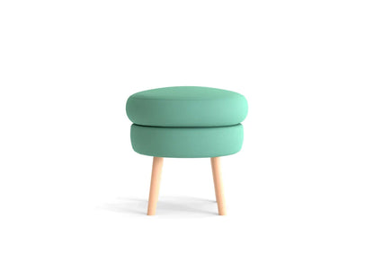 Moon Fabric Ottoman