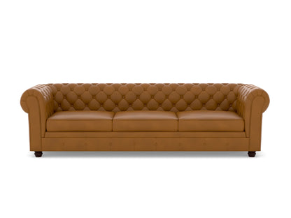 Chesterfield 4 Seater Artificial Leather Sofa