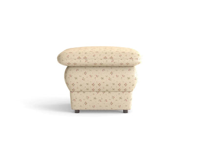 Chiffon Fabric Ottoman