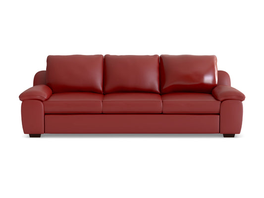 California 4 Seater Artificial Leather Sofa